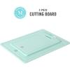 imageMartha Stewart BPA Free Plastic Cutting Board 16quot x 12quot and 12quot x 8quot  Martha Blue  Dishwasher Safe 2PackMartha Blue