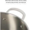 imageMartha Stewart Castelle 5Quart 188 Stainless Steel Induction Safe Dutch Oven Casserole Pot With lid