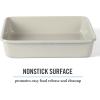 imageMartha Stewart Gallen 17 x 11 Inch Nonstick Carbon Steel Cookie Sheet  Cool GreyCool Gray