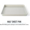 imageMartha Stewart Gallen 17 x 11 Inch Nonstick Carbon Steel Cookie Sheet  Cool GreyCool Gray