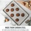 imageMartha Stewart Gallen 17 x 11 Inch Nonstick Carbon Steel Cookie Sheet  Cool GreyCool Gray
