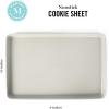 imageMartha Stewart Gallen 17 x 11 Inch Nonstick Carbon Steel Cookie Sheet  Cool GreyCool Gray