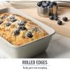 imageMartha Stewart Gallen 17 x 11 Inch Nonstick Carbon Steel Cookie Sheet  Cool GreyCool Gray