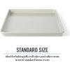 imageMartha Stewart Gallen 17 x 11 Inch Nonstick Carbon Steel Cookie Sheet  Cool GreyCool Gray