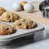 imageMartha Stewart Gallen 17 x 11 Inch Nonstick Carbon Steel Cookie Sheet  Cool GreyCool Gray