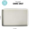 imageMartha Stewart Gallen 17 x 11 Inch Nonstick Carbon Steel Cookie Sheet  Cool GreyCool Gray