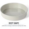 imageMartha Stewart Gallen 17 x 11 Inch Nonstick Carbon Steel Cookie Sheet  Cool GreyCool Gray