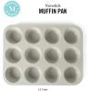 imageMartha Stewart Gallen 17 x 11 Inch Nonstick Carbon Steel Cookie Sheet  Cool GreyCool Gray