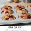 imageMartha Stewart Gallen 17 x 11 Inch Nonstick Carbon Steel Cookie Sheet  Cool GreyCool Gray