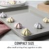 imageMartha Stewart Gallen 17 x 11 Inch Nonstick Carbon Steel Cookie Sheet  Cool GreyCool Gray