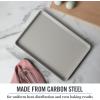 imageMartha Stewart Gallen 17 x 11 Inch Nonstick Carbon Steel Cookie Sheet  Cool GreyCool Gray