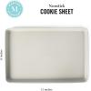 imageMartha Stewart Gallen 17 x 11 Inch Nonstick Carbon Steel Cookie Sheet  Cool GreyCool Gray