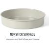 imageMartha Stewart Gallen 17 x 11 Inch Nonstick Carbon Steel Cookie Sheet  Cool GreyCool Gray
