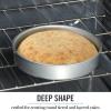 imageMartha Stewart Gallen 17 x 11 Inch Nonstick Carbon Steel Cookie Sheet  Cool GreySilver