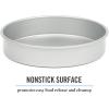 imageMartha Stewart Gallen 17 x 11 Inch Nonstick Carbon Steel Cookie Sheet  Cool GreySilver