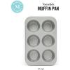 imageMartha Stewart Gallen 17 x 11 Inch Nonstick Carbon Steel Cookie Sheet  Cool GreySilver