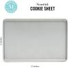 imageMartha Stewart Gallen 17 x 11 Inch Nonstick Carbon Steel Cookie Sheet  Cool GreySilver