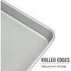 imageMartha Stewart Gallen 17 x 11 Inch Nonstick Carbon Steel Cookie Sheet  Cool GreySilver