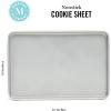 imageMartha Stewart Gallen 17 x 11 Inch Nonstick Carbon Steel Cookie Sheet  Cool GreySilver