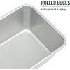 imageMartha Stewart Gallen 17 x 11 Inch Nonstick Carbon Steel Cookie Sheet  Cool GreySilver