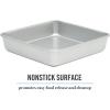 imageMartha Stewart Gallen 17 x 11 Inch Nonstick Carbon Steel Cookie Sheet  Cool GreySilver
