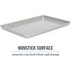 imageMartha Stewart Gallen 17 x 11 Inch Nonstick Carbon Steel Cookie Sheet  Cool GreySilver