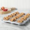 imageMartha Stewart Gallen 17 x 11 Inch Nonstick Carbon Steel Cookie Sheet  Cool GreySilver