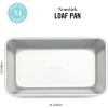 imageMartha Stewart Gallen 17 x 11 Inch Nonstick Carbon Steel Cookie Sheet  Cool GreySilver