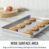 imageMartha Stewart Gallen 17 x 11 Inch Nonstick Carbon Steel Cookie Sheet  Cool GreySilver