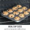 imageMartha Stewart Gallen 17 x 11 Inch Nonstick Carbon Steel Cookie Sheet  Cool GreySilver