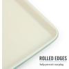 imageMartha Stewart Gallen 17 x 11 Inch Nonstick Carbon Steel Cookie Sheet  Cool GreyTeal