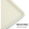 imageMartha Stewart Gallen 17 x 11 Inch Nonstick Carbon Steel Cookie Sheet  Cool GreyTeal