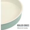 imageMartha Stewart Gallen 17 x 11 Inch Nonstick Carbon Steel Cookie Sheet  Cool GreyTeal
