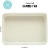 imageMartha Stewart Gallen 17 x 11 Inch Nonstick Carbon Steel Cookie Sheet  Cool GreyTeal