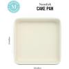imageMartha Stewart Gallen 17 x 11 Inch Nonstick Carbon Steel Cookie Sheet  Cool GreyTeal