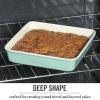 imageMartha Stewart Gallen 17 x 11 Inch Nonstick Carbon Steel Cookie Sheet  Cool GreyTeal