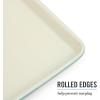 imageMartha Stewart Gallen 17 x 11 Inch Nonstick Carbon Steel Cookie Sheet  Cool GreyTeal