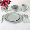 imageMartha Stewart Goodale Vintage Blue Stoneware 16 Piece Dinnerware SetBlue