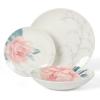 imageMartha Stewart Goodale Vintage Blue Stoneware 16 Piece Dinnerware SetPeony