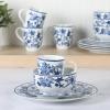 imageMartha Stewart Goodale Vintage Blue Stoneware 16 Piece Dinnerware SetVintage Blue