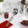 imageMartha Stewart Sprucedale Stainless Steel 135quot Rhombus Ladle Spoon With Long Silicone Handle
