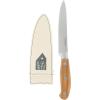 imageOprahs Favorite Things  8 Inch German Steel Chef Knife WItalian Olive Wood Forged HandleBoning Knife  Wood Handle