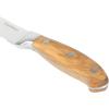 imageOprahs Favorite Things  8 Inch German Steel Chef Knife WItalian Olive Wood Forged HandleBread Knife  Wood Handle