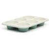 imageMartha Stewart Gallen 17 x 11 Inch Nonstick Carbon Steel Cookie Sheet  Cool GreyTeal