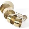 imageMartha Stewart Richburn 4 Pack Gold Stainless Steel Measuring Cup Set