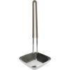 imageMartha Stewart Sprucedale Stainless Steel 135quot Rhombus Ladle Spoon With Long Silicone Handle