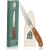 imageOprahs Favorite Things  8 Inch German Steel Chef Knife WItalian Olive Wood Forged HandleBoning Knife  Wood Handle