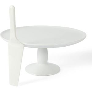 imageMartha Stewart 85quot Cake Stand GreenWhite 12