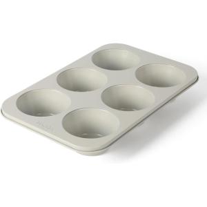 imageMartha Stewart Gallen 17 x 11 Inch Nonstick Carbon Steel Cookie Sheet  Cool GreyCool Gray