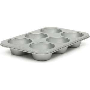 imageMartha Stewart Gallen 17 x 11 Inch Nonstick Carbon Steel Cookie Sheet  Cool GreySilver